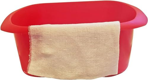 That Sensibility™ Red Sink Bowl 11 litres for Washing Up with Free Cleaning Cloth