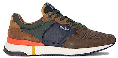 Pepe Jeans - London Pro Basic M - PMS30864884 - Farbe:Braun - Größe:11, Braun, 44 EU