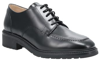 Unisa Schnürschuhe Errol, Glattleder, Schwarz, Damen EU 38