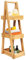 Ribelli Badregal Stehend mit 3 Körben aus 100% Bambus, ca. 26T x 15B x 66H, Holz Regal für Badezimmer, Küche, Wohnzimmer, 510300