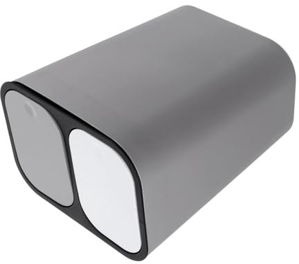 Hohopeti Cubo De Basura Con Tapa Y Doble Compartimento Para Cocina Clasificación De Residuos Secos Y Húmedos Tapa De Fácil Apertura Cubo De Basura Para El Hogar