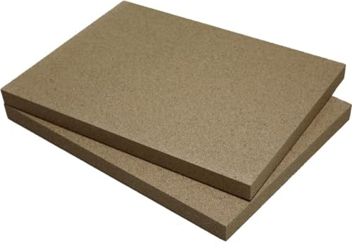 Vermiculite-Platte SENDEO 25 mm Stärke | 500 x 300 mm (2 Stück)