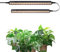 Barrina T5 Lampe Plante, 29cm, Connectable, Noir, Magnétique, LED Croissance, Interrupteur, Plug Play,Pack de 2