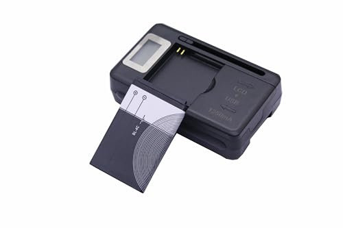 890mAh BL-4C BL 4C BL4C Replacement Battery For Nokia 6100 6300 2650 2652 2690 2692 3108 3500c 6066 6088 6101 6102 (1 PCS+CHARGER)