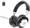 Wireless Headset, Bluetooth Headset with Microphone Noise-Canceling, On Ear Headphones for PC Laptop Tablet, Office Teams Zoom Skype, Dual Connection
