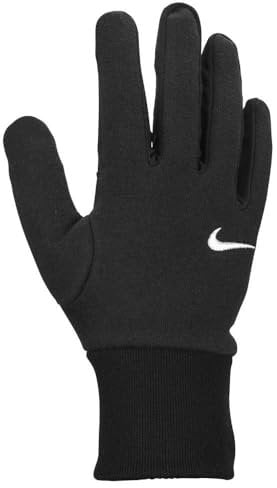 Nike Damen Lg Phoenix Flee Running-Handschuhe, Black/Black/White, L