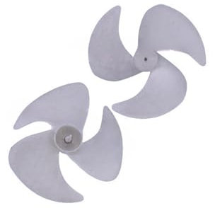 Jfbsgbs Motor Fan Leaf - Compatible For Samsung Double Door Refrigerator - 13cm Cooling Fan Blade