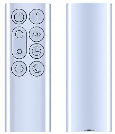 CLVIZCXOM New Fan Remote Control Replacement for Dyson Pure Cool Air Purifier Tower Fan TP05 TP4A TP4B (Sliver)