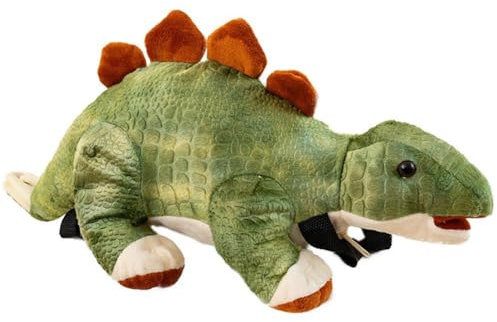Zghhc Plüsch-Dinosaurier-Rucksack, Stegosaur-plüsch-Rucksack, Kawaii-kindertasche, Lässige Tasche, Umhängetasche Für Freundin