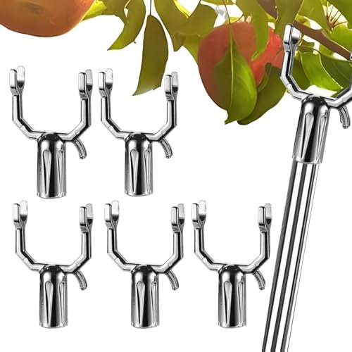 Fruit Tree Branch Support, Metal Crutch Straightener, Adjustable Rust-Proof Limb Brace, Heavy-Duty Anti-Bend Pole, for Outdoor Plants, Vineyards, Flower Beds, Greenhouse
