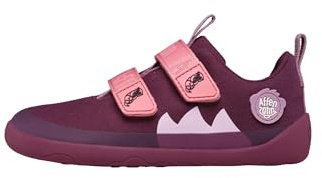 Affenzahn Halbschuh Baumwolle Lucky | Vegan, flexibel und rutschfest mit Klettverschluss, ideal für den Sommer und erhältlich in den Größen 21 bis 35