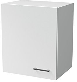 Flex-Well Küchen-Hängeschrank LUCCA | Oberschrank vielseitig einsetzbar | 1-türig | Breite 50 cm | Weiß