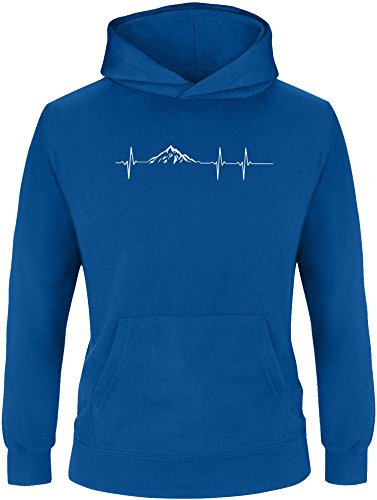 EZYshirt® Skifahren | Berg Frequenz | Snowboard Freestyle Winter Kinder Hoodie