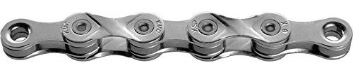 KMC Unisex – Erwachsene X9 Kette, Silber, 1/2 X 11/128 114GL