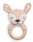 Jollein 054-014-65322 Holz Greifling Strick REH Pale pink