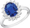 Amor Ring 925 Sterling Silber Damen Ringe, mit Zirkonia synth., Silber, Kommt in Schmuck Geschenk Box, 2035657