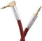 Primeda -3.5mm AUX Cable, 6.5ft/2M - Audiophile AUX Cord Audio Cable, Right Angle 3.5mm Unbreakable and great for Car,Smartphone,Headphone,Tablet,Laptop and More- Red