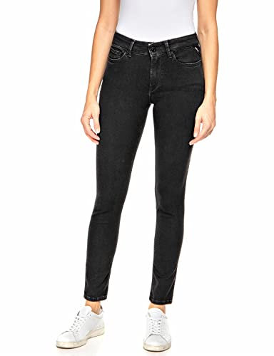 Replay Damen Luzien Jeans, 098 Black, 32W / 30L