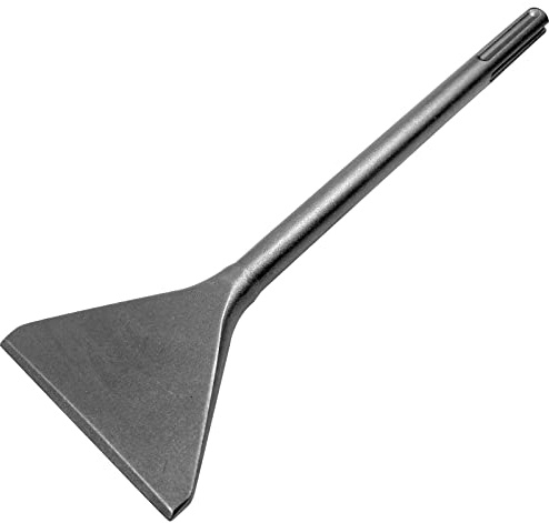 JACKCHEN 6 Inch Wide Tile and SDS-Max Shank, 6 x 15 Remove Chisel, 40Cr Steel Jackhammer Bit,Suitable for SDS-Max Rotary Hammer Drills