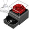 Yamonic, Migliore Mamma del Mondo, Regalo Festa, Rosa Eterna con Collana, Stabilizzata Vera per Compleanno