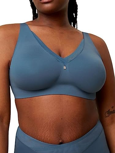 Triumph Damen True Shape Sensation N01 Minimizer Bra, Liberty Blue, 75C