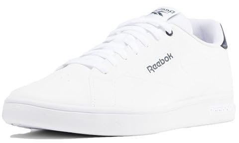 Reebok Unisex Court CLEAN Sneaker,Ftwwht Vecnav Eacobl,45 EU