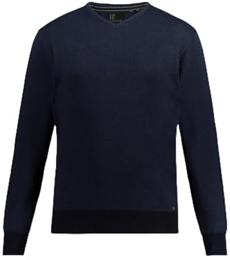 JP 1880 Herren große Größen Übergrößen Menswear L-8XL Pullover, CashmereTouch-Feinstrick, V-Ausschnitt, bis 8 XL Navy blau 7XL 820721130-7XL