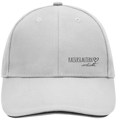 Huuraa Baseball Cap Kaiserslautern verliebt Geschenk Dark Grey/White Kaiserslautern Geschenkidee