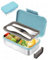 Bugucat Kinder Brotdose Edelstahl Lunchbox 900ML, Auslaufsicher Lunchbox Kinder Brotdose mit Trennwänden, Bento Box für Mädchen, Snackbox Kind, Frühstücksbox Kindergarten, Blau