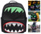 Bewinner 32x64 LED Rucksack – 14,17 X 11,02 X 3,94 Zoll Großes Fassungsvermögen, Programmierbarer, Wasserabweisender Reise-Laptop-Rucksack für Motorrad, Radfahren, Wandern