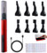 Mini set di levigatrici alternative, mini penna abrasiva ricaricabile USB con protezione da sovraccarico, 3 marce, penna abrasiva regolabile, lucidatrice per levigare superfici di lucidatura