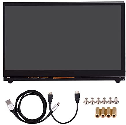 YDuupxe Actualización de Pantalla Táctil IPS Raspberrt Pi Juego de Monitor de Pantalla Táctil Ultra HD de 7 Pulgadas