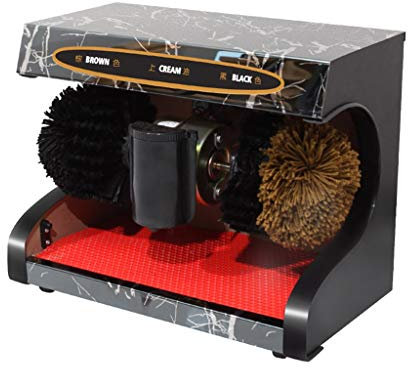 PASPRT Macchina lucidascarpe Lucidascarpe Elettrico Lucidatura Meccanica Spazzola sferica Morbida per Scarpe Usata Spazzola asherical Morbida per Scarpe Usata