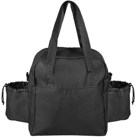 Tragetasche für Coleman Campingkocher, passend für Coleman Fold N Go Grill/Öfen mit 1 und 2 Brennern, robustes 600D-Oxford-Gewebe mit Reißverschluss/Griff/Schultergurt