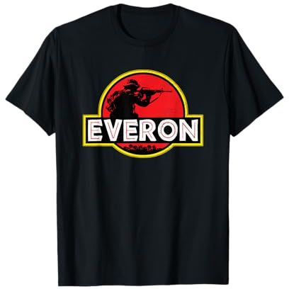 Everon Soldier Arma Gamer Military Army Camping Nature Funny T-Shirt