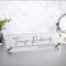 Placa de identificación personalizada de acrílico para escritorio, placa de nombre personalizada para oficina, placa de identificación de escritorio, letreros decorativos y placas para regalos