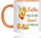 Scinzene Tasse mit Spruch - Kaffee Weil es Für Aperol Zu Früh Ist Geschenk, Lustiger Weinbecher mit Zitat Design für Frauen Kolleginnen Freundin Geburtstag