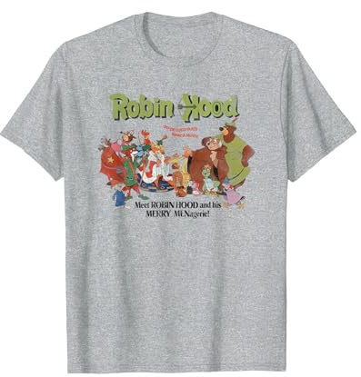 Robin Hood Retro Movie Poster T-Shirt