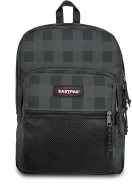 EASTPAK Pinnacle Backpack 38L (42 x 32 x 25.5 cm), Extra Large School & Travel Backpack, Durable Multi-Compartment Daypack with Organizer & Padded Straps - CHECKER GREY