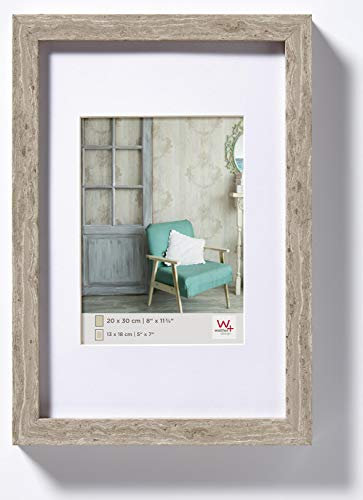 walther design Bilderrahmen grau 15 x 20 cm Stockholm EA520D