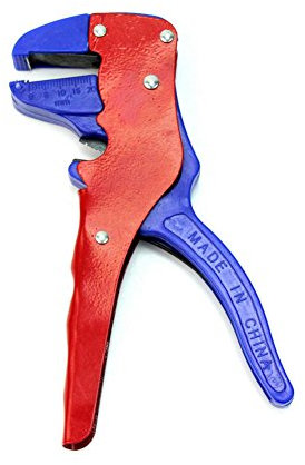 Garten verstellbar Crimpen Elektriker Werkzeug Mini Automatische Abisolierzange 0,2–3 mm2 Ente Mund Stil Draht Schneiden Zange