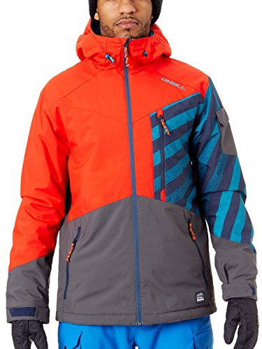 O 'Neill PM Cue Jacket Herren Skijacke L Feuerrot