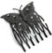 Einsteckkamm Metall Butterfly Spaltzahn Haarkamm