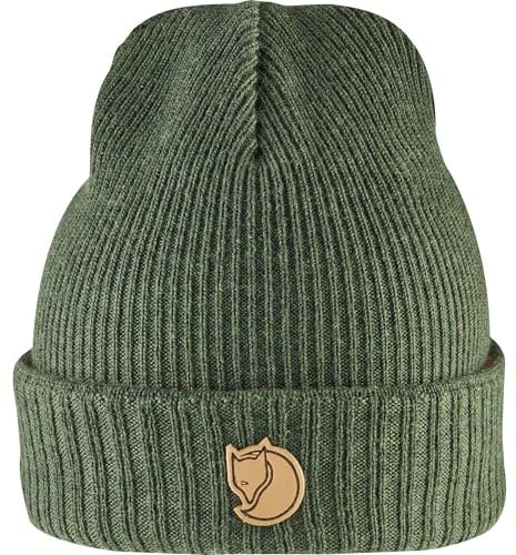 Fjallraven Unisex Sörmland Reversable Beanie, Dark Olive, One Size