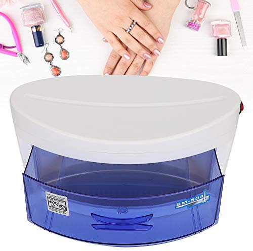 Esterilizador de UV y ozono 9W Esterilizador profesional Herramientas de manicura para desinfección de salones de limpieza Ahorro de energía eficiente Antivirus doble(01)