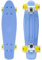 Arrow Board - 22 und 27 Zoll Skateboard, KMX Mini Cruiser Skateboard für Kinder, Jugendliche und Erwachsene, Retro Stil Penny Board. LED Leuchtrollen(22 Zoll LED Blue)