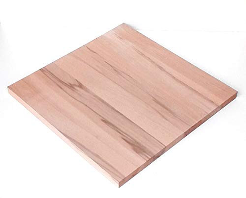 1 Massivholzplatte Kernbuche massiv 2cm stark. Holzplatte Bretter Leisten Sondermaße. (60x80cm)