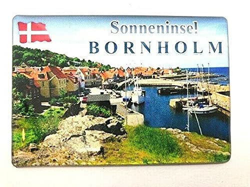 Bornholm, Ostseeinsel, Sonneninsel,Daenemark, Kühlschrankmagnet,Fridge Magnet, Souvenir 0710215