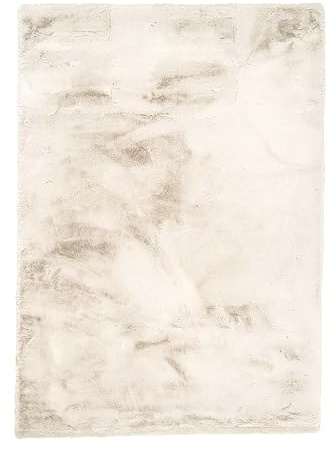 FRAAI | Home & Living Hochflor Teppich - Comfy Supreme Creme - 230x330 cm | Shaggy, Einfarbig - Ländlich, Modern, Skandinavisch - Wohnzimmer, Esszimmer, Schlafzimmer - Fellteppich