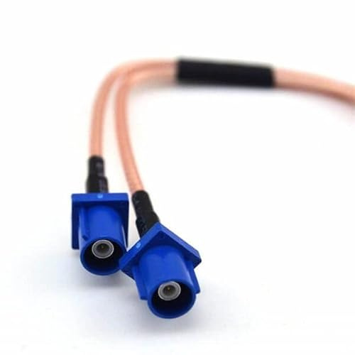 Cavo SMA maschio 2 in 1 Dual Fakra C Plug a SMA Plug Cavo di prolunga RG316 15cm